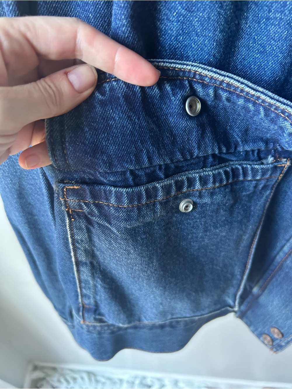 Signature by Levi Strauss/Revolve Trucker Blouson Denim Jacket - Picture 4 of 12